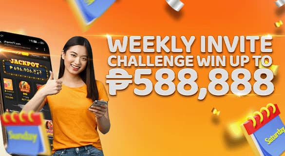 Weekly Invite Challenge – Win ₱588,888 Rewards