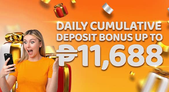 PHGAME77 Daily Cumulative Deposit Bonus