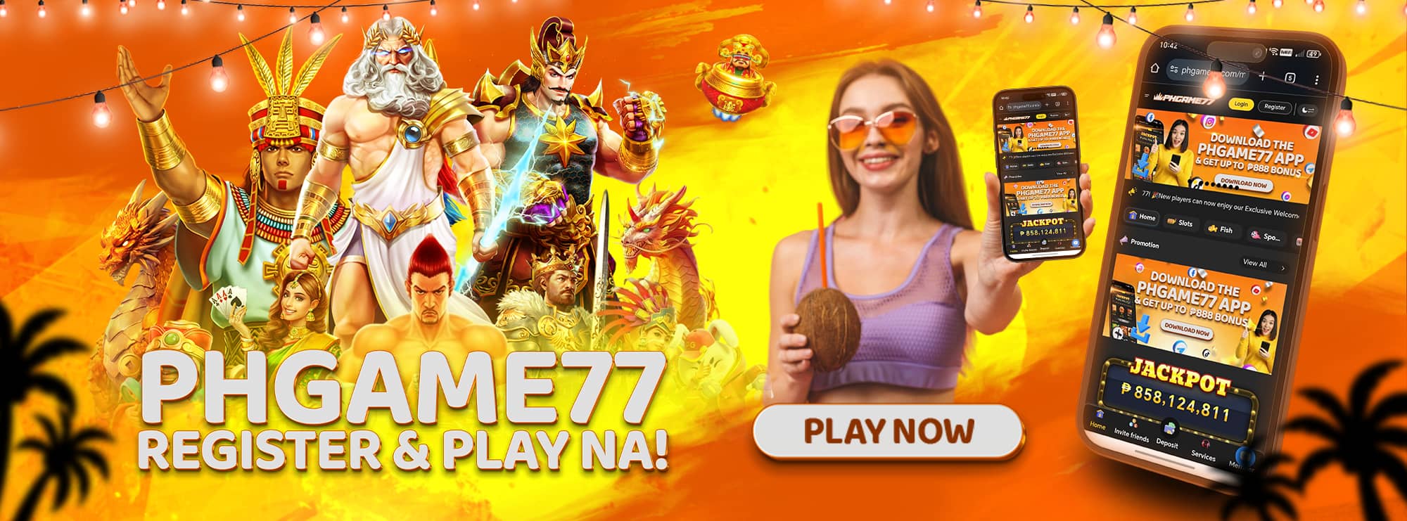 PHGAME77 online casino — slots, live casino, poker